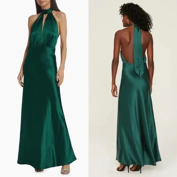 green emerald velvet dress Cherish | Sweetheart Neckline Midaxi Dress